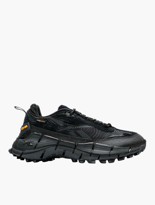 MyRunway | Shop Reebok Core Black & Pure Grey Zig Kinetica 2.5